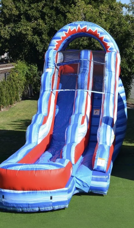 Flash 15ft Mega Slide  Dry