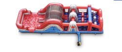 38ft Blazin Obstacle Course Wet/Dry